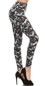 2035 Noir Rose Tie Dye LEGGINGS