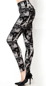 793 I Love Paris LEGGINGS JV1-Q61B