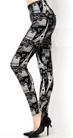 793 I Love Paris LEGGINGS JV1-Q61B