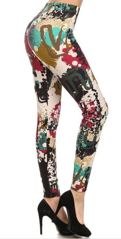 2013 Picasso Graffiti LEGGINGS