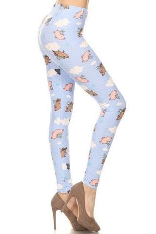 702 When Pigs Fly LEGGINGS