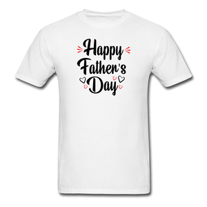 Happy Father's Day PREMIUM TSHIRT - white