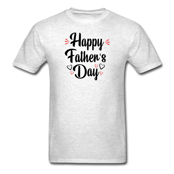 Happy Father's Day PREMIUM TSHIRT - light heather gray