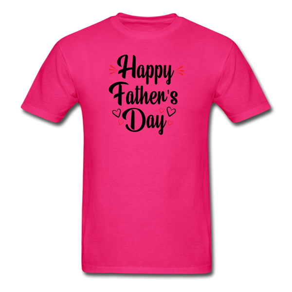 Happy Father's Day PREMIUM TSHIRT - fuchsia
