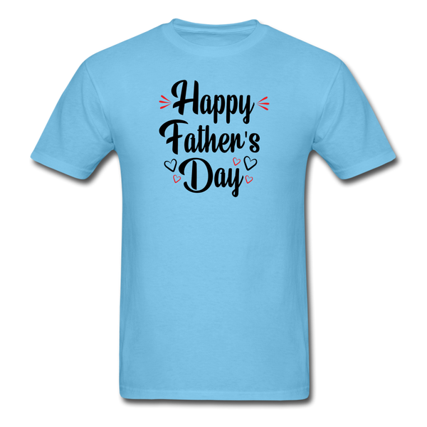 Happy Father's Day PREMIUM TSHIRT - aquatic blue