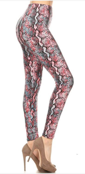 2012 Flecked SnakeSkin LEGGINGS JV1-Q42B G